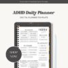 Celestial ADHD Digital Life Planner (43 Unique Pages) - Image 4